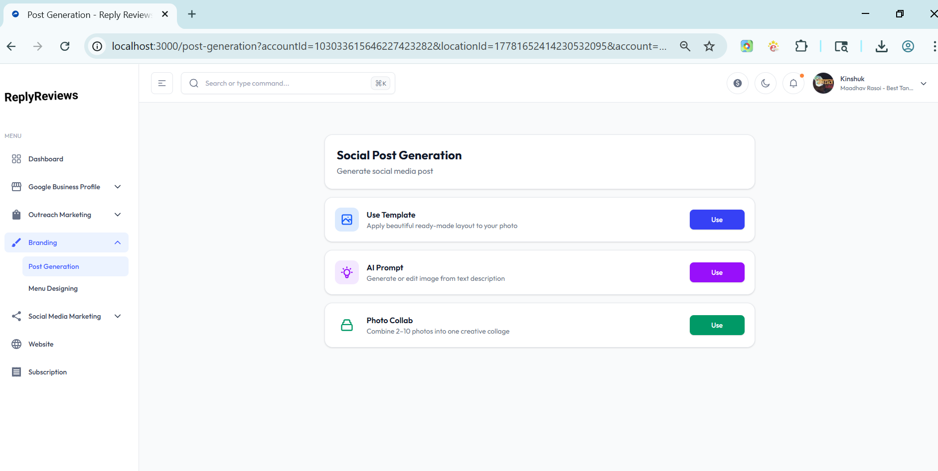 AI Generated Social Media Post